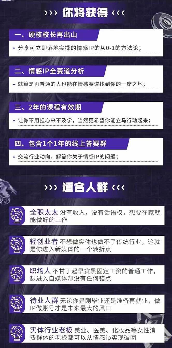 图片[1]-情感直播IP短视频全通大课，普通人的IP之路从情感赛道开始(18节-优创项目网