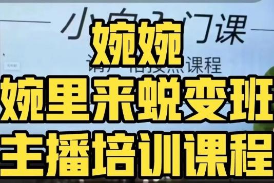 婉婉·婉里来蜕变班（主播课）全方位理解底层逻辑并灵活运用-优创项目网