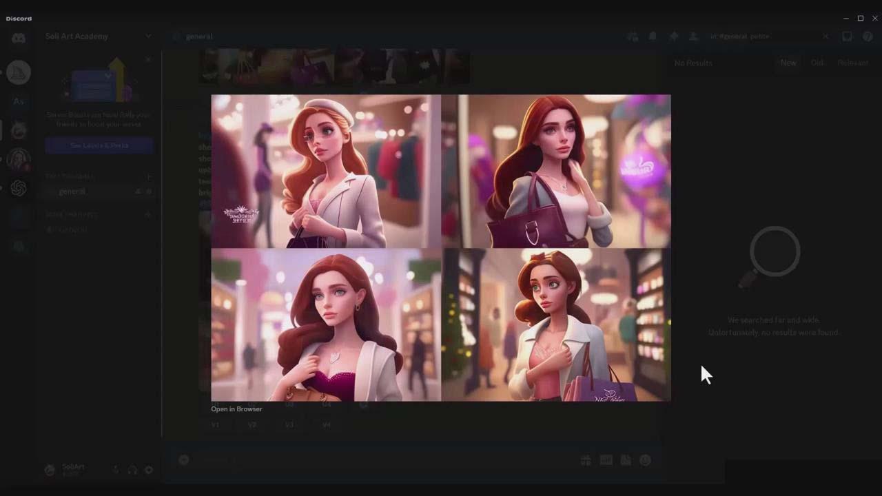 图片[5]-掌握 MidJourney V5 AI + ChatGPT创建一致的角色设计图像-22节课-中英字幕-优创项目网