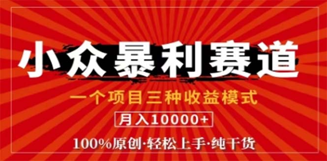 视频号最新爆火赛道，三种可收益模式，0粉新号条条原创条条热门 日入1000+-优创项目网