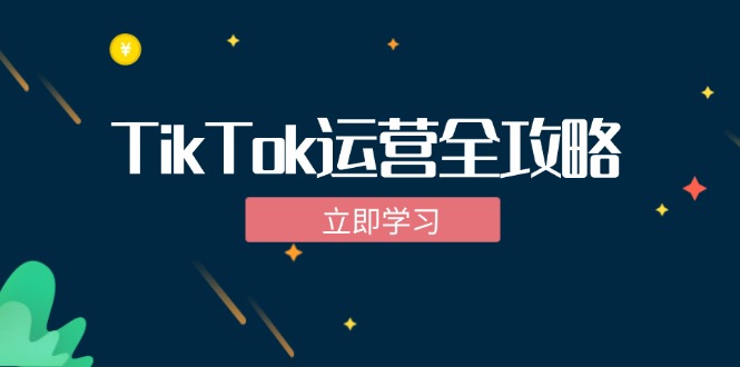 TikTok实战运营全攻略：从下载软件到变现，抖音海外版实操教程-优创项目网